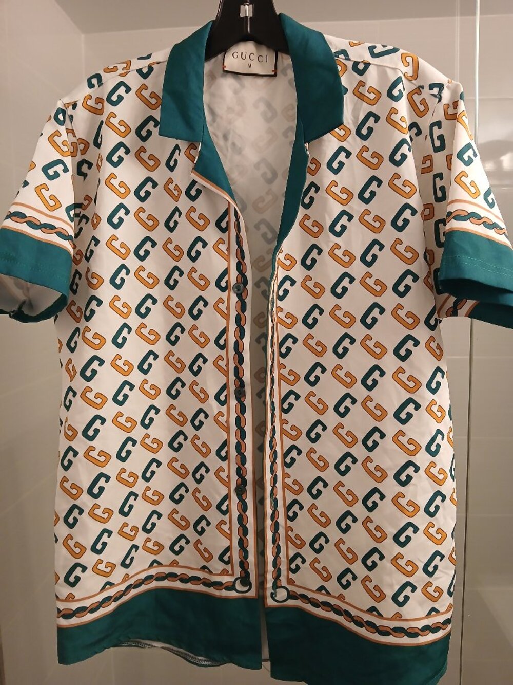 Designer Inspired Bowling 🎳 Button Up Shirt